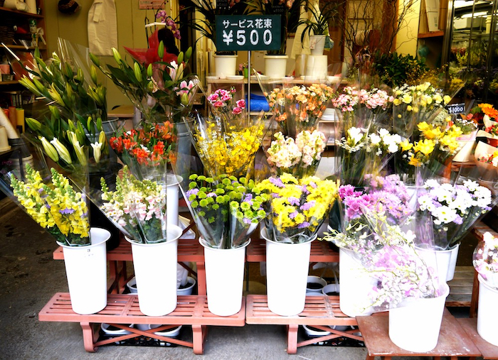 サービス花束の写真